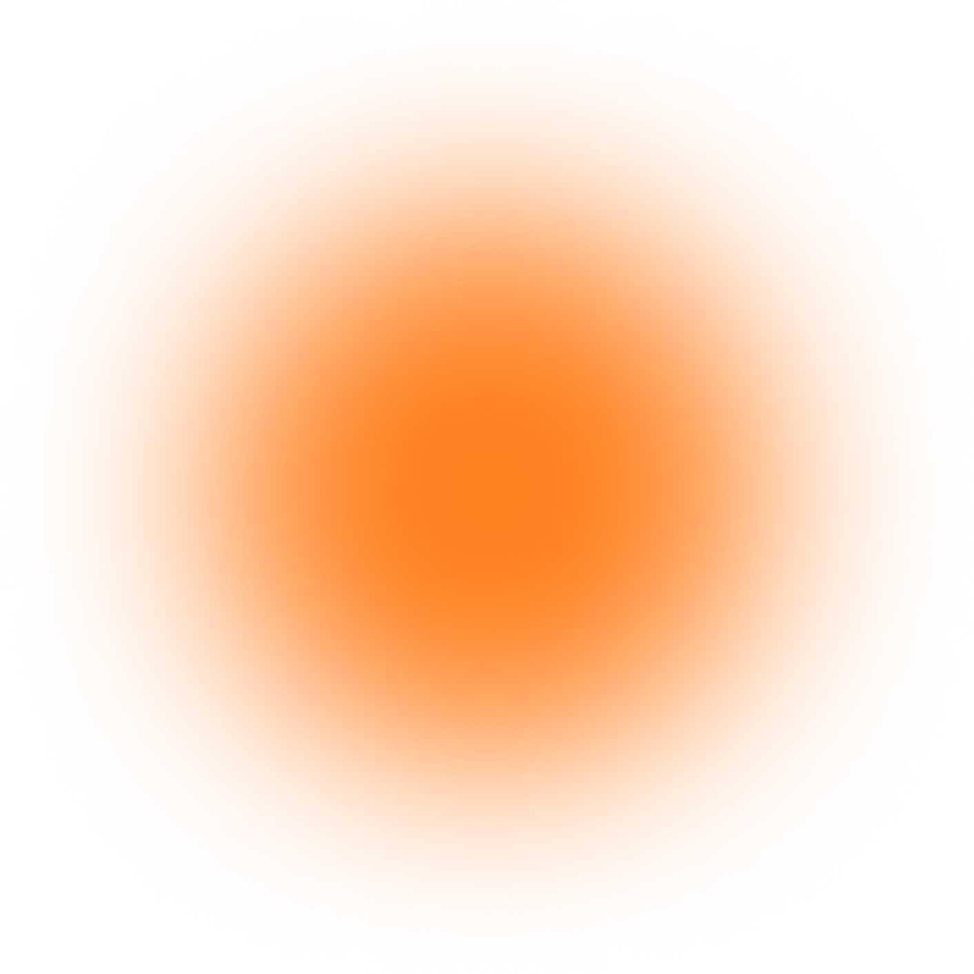 Orange circle shadow 4